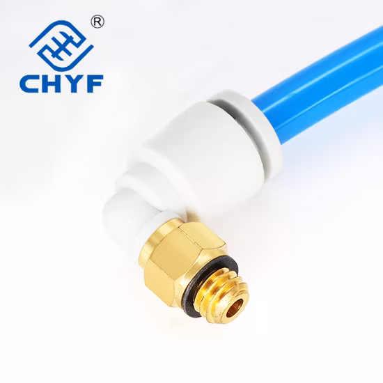Conector de junta tipo SMC neumático, accesorios de codo de aire KML04