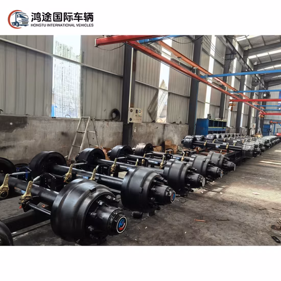 Freno hidráulico Eje de remolque BPW Pieza de remolque Piezas de eje de camión Eje de remolque Eje BPW a la venta
